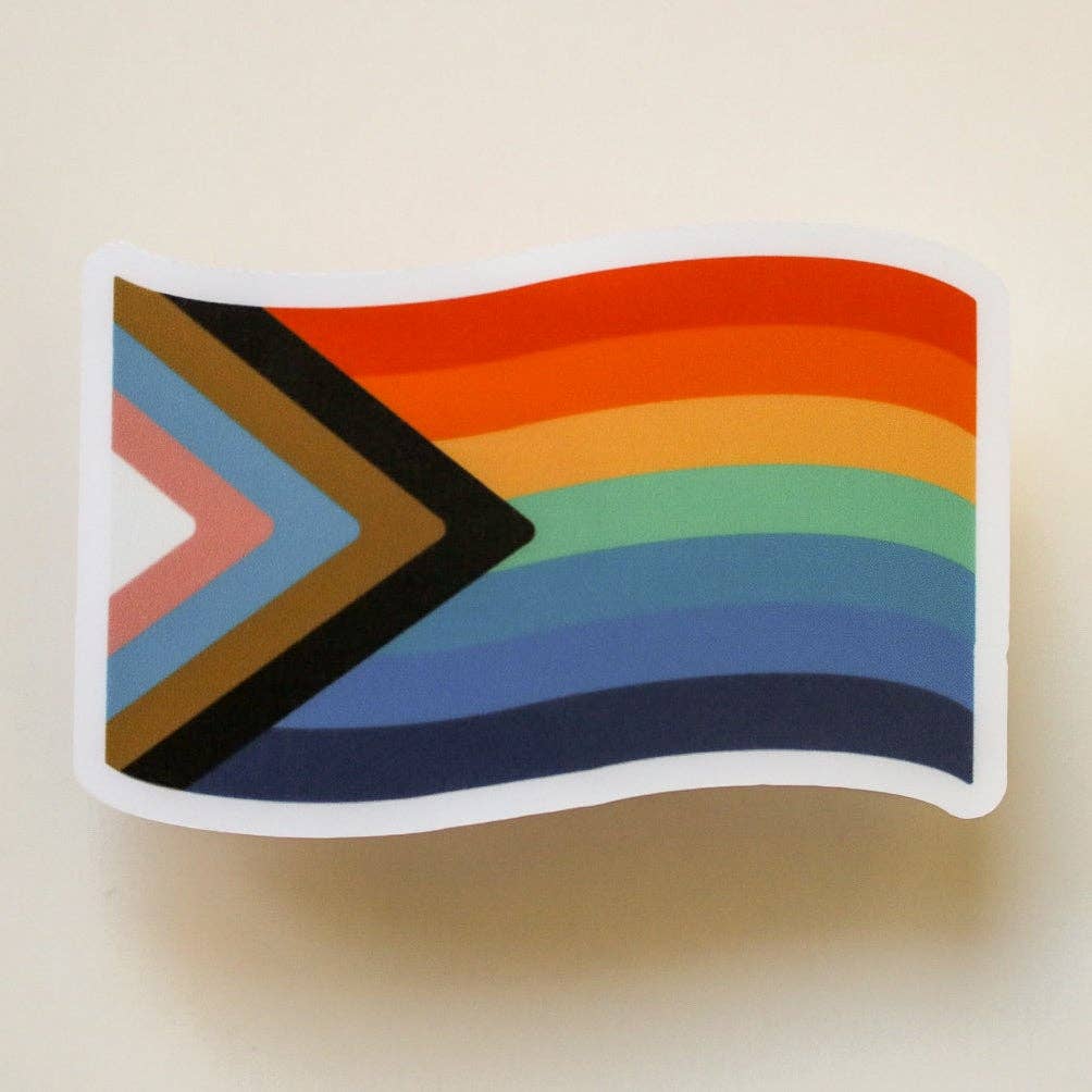 LGBTQIA+ Flag Sticker