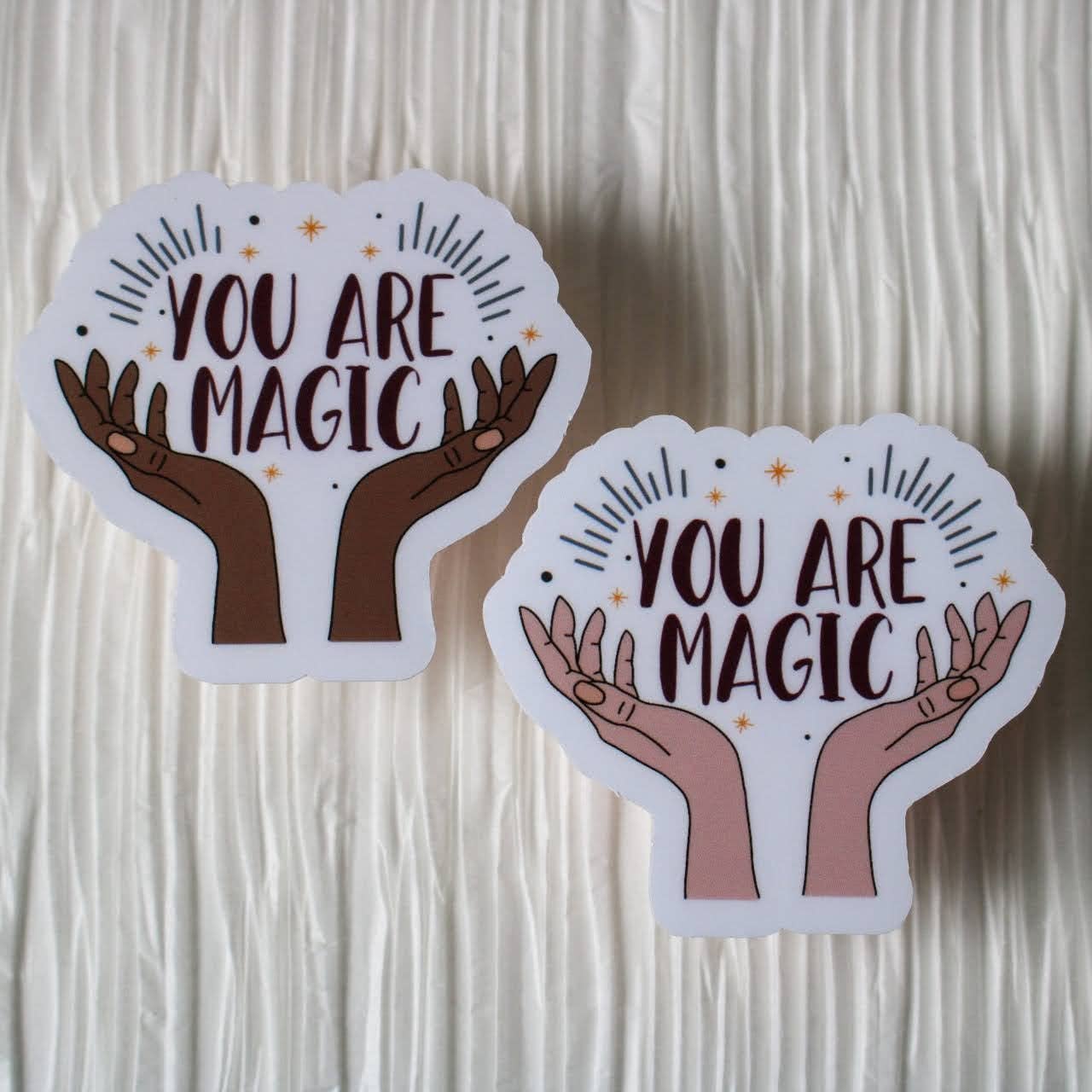 You Are Magic Sticker: Mocha Skin Tone