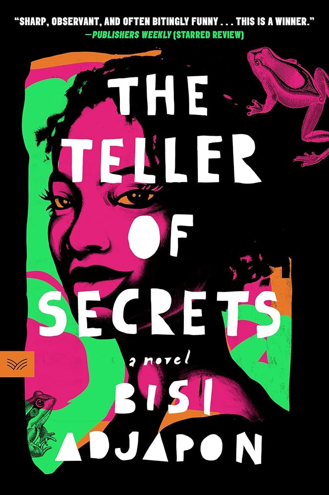 The Teller of Secrets: A Feminist Coming-of-Age Debut About Women, Sexuality, and Identity in Ghana cover image