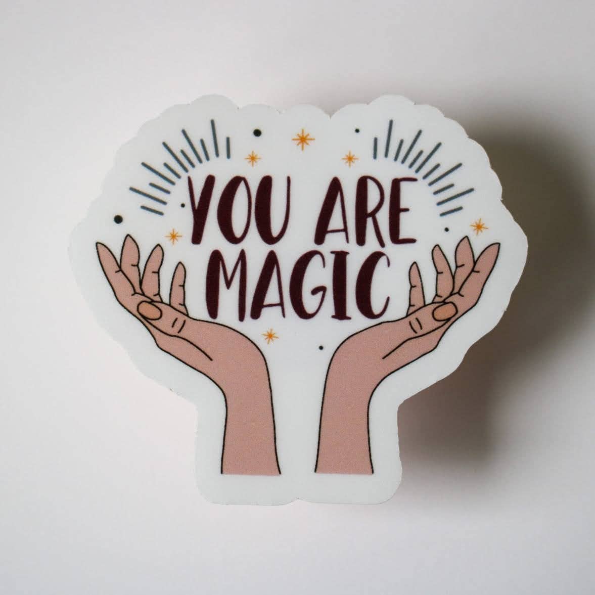 You Are Magic Sticker: Mocha Skin Tone